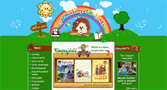 Desktop Screenshot of gyerek.lentikonyvtar.hu