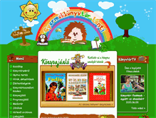Tablet Screenshot of gyerek.lentikonyvtar.hu